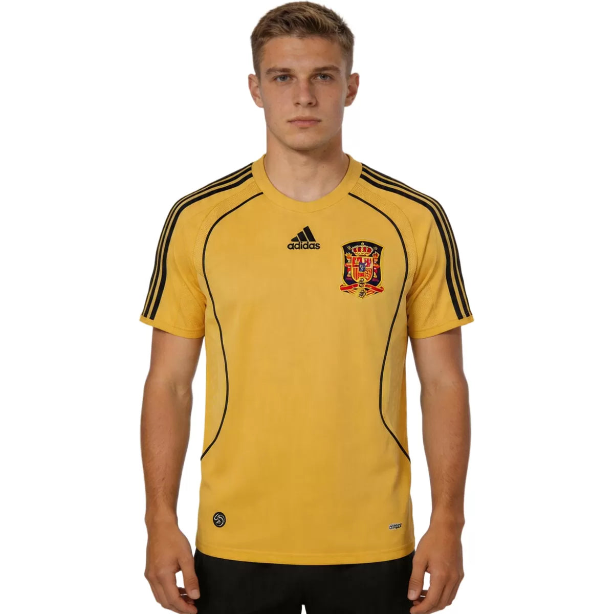 Camiseta de fútbol retro de visitante de España 2008