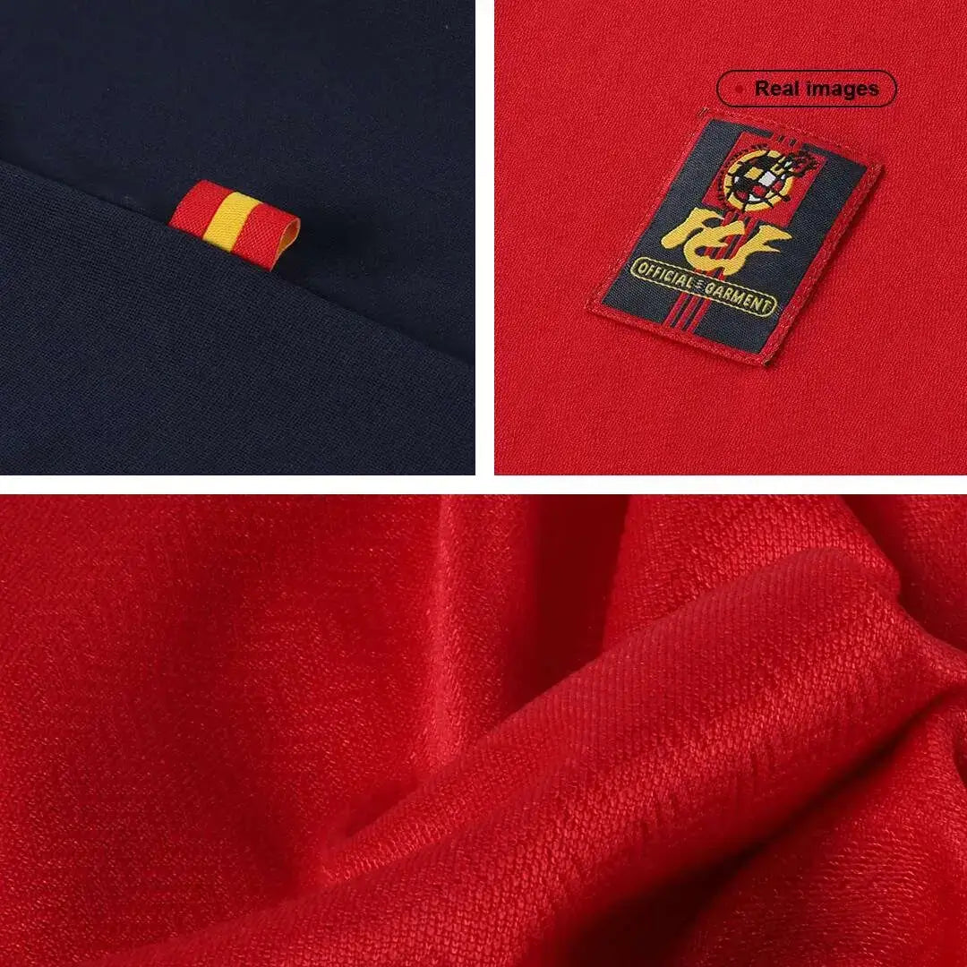 Camiseta de fútbol retro local de España 1998