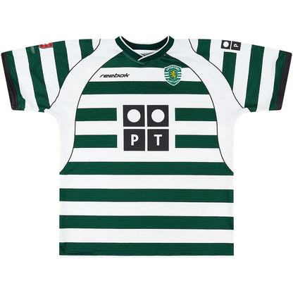 Camiseta retro de fútbol del Sporting CP 2001/03 (local)