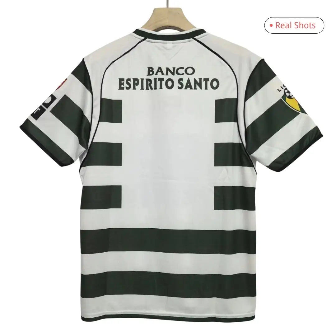 Camiseta retro de fútbol del Sporting CP 2001/03 (local)