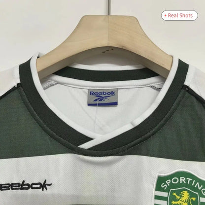 Camiseta retro de fútbol del Sporting CP 2001/03 (local)