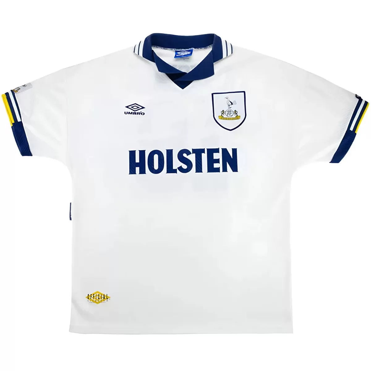 Camiseta de fútbol retro de local del Tottenham Hotspur 1994/95