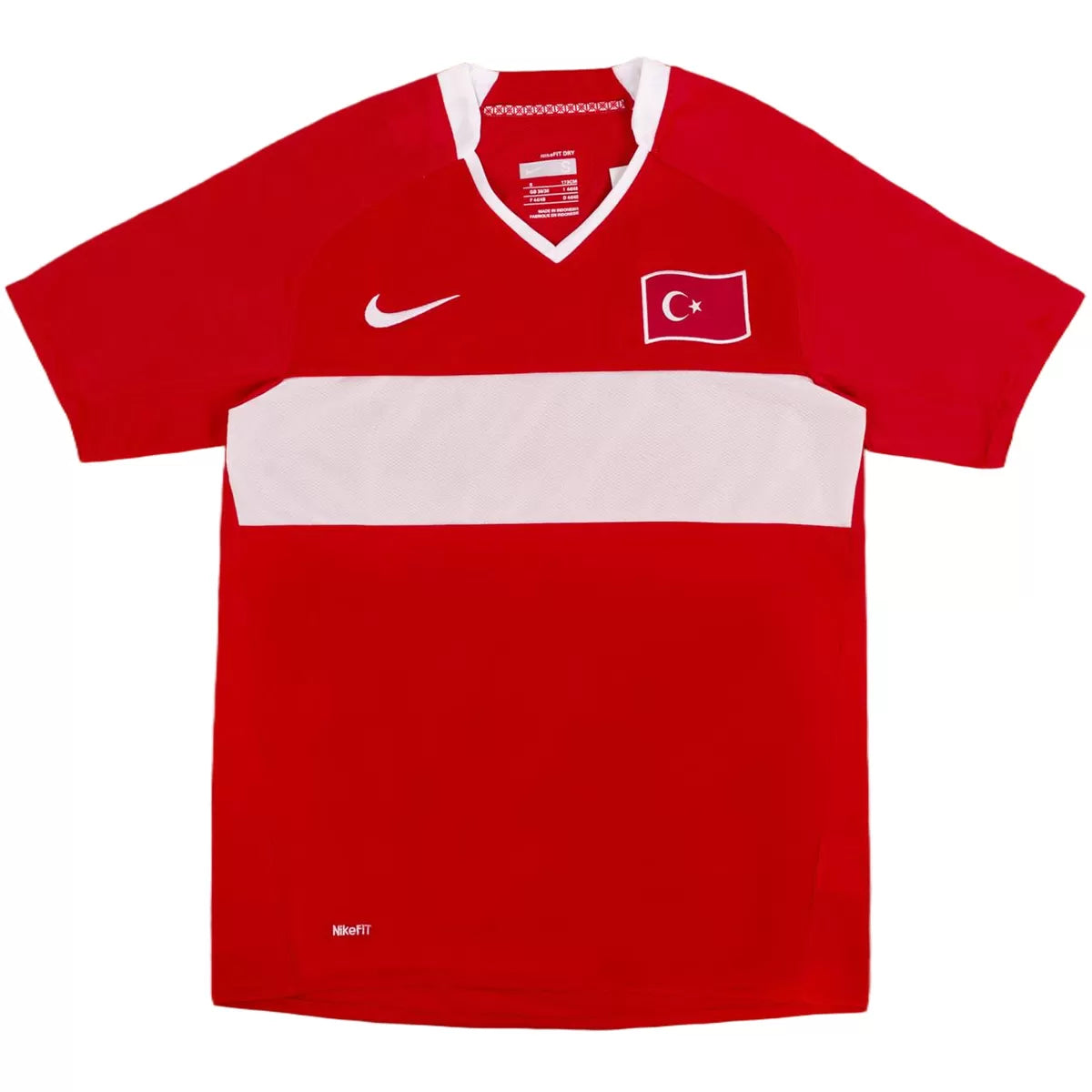 Turkey Retro Home Soccer Jersey 2008