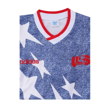 USA 1994 Segunda Equipación Retro de Fútbol Gráfico de Mezclilla