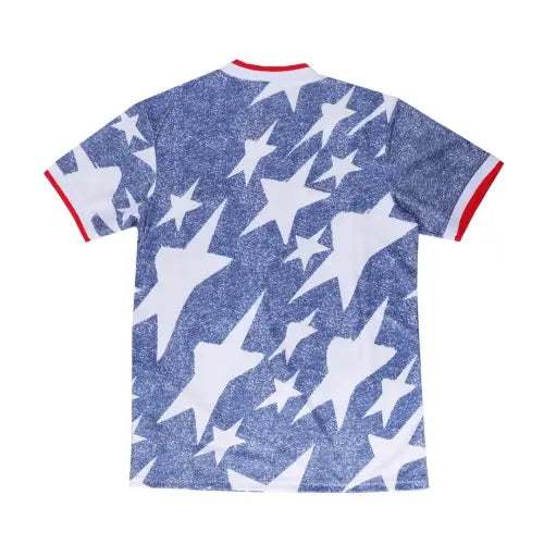 USA 1994 Segunda Equipación Retro de Fútbol Gráfico de Mezclilla