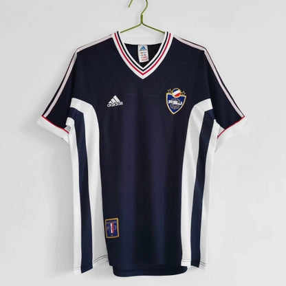 Mijatović #9 Yugoslavia 1998 Camiseta de fútbol retro local