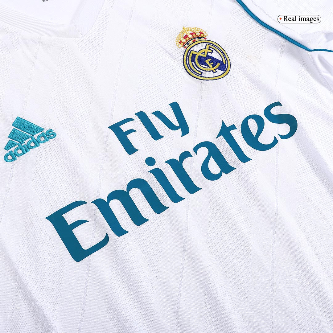Retro 2017/18 Real Madrid Home Soccer Jersey
