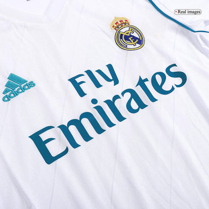 Retro 2017/18 Real Madrid Home Soccer Jersey