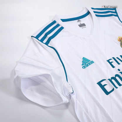 Retro 2017/18 Real Madrid Home Soccer Jersey