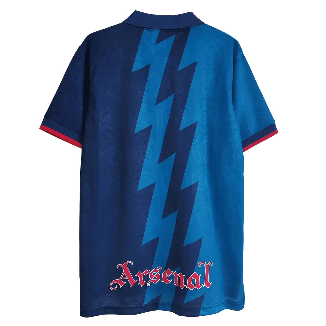 Camiseta de fútbol retro de visitante del Arsenal WRIGHT #8 1995/96