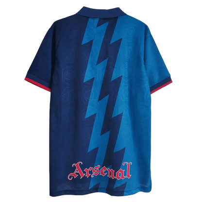 Camiseta de fútbol retro de visitante del Arsenal WRIGHT #8 1995/96