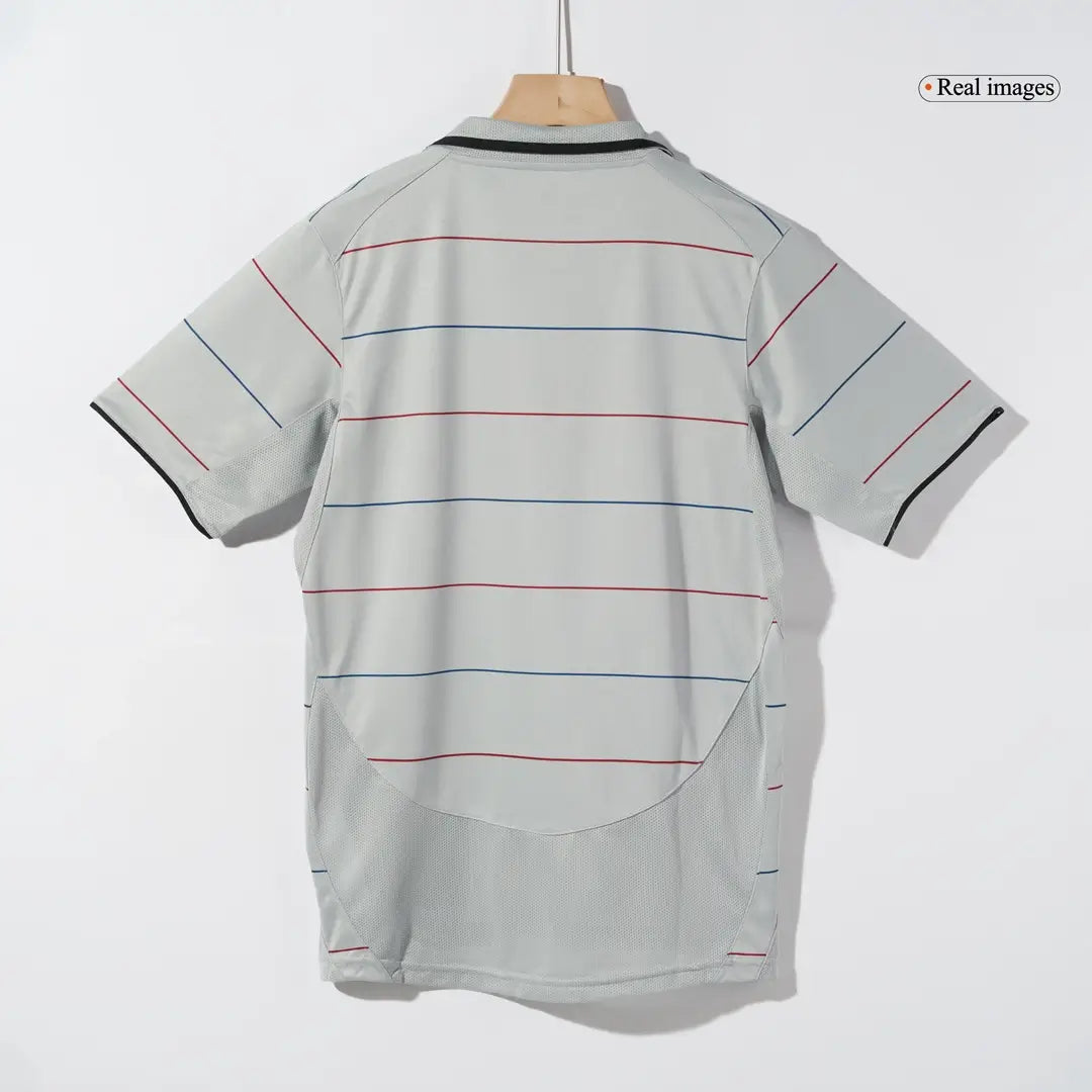 Camiseta retro de visitante del Barcelona 2003/04