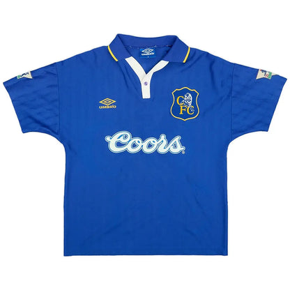 Camiseta de fútbol retro local del Chelsea 1995/97