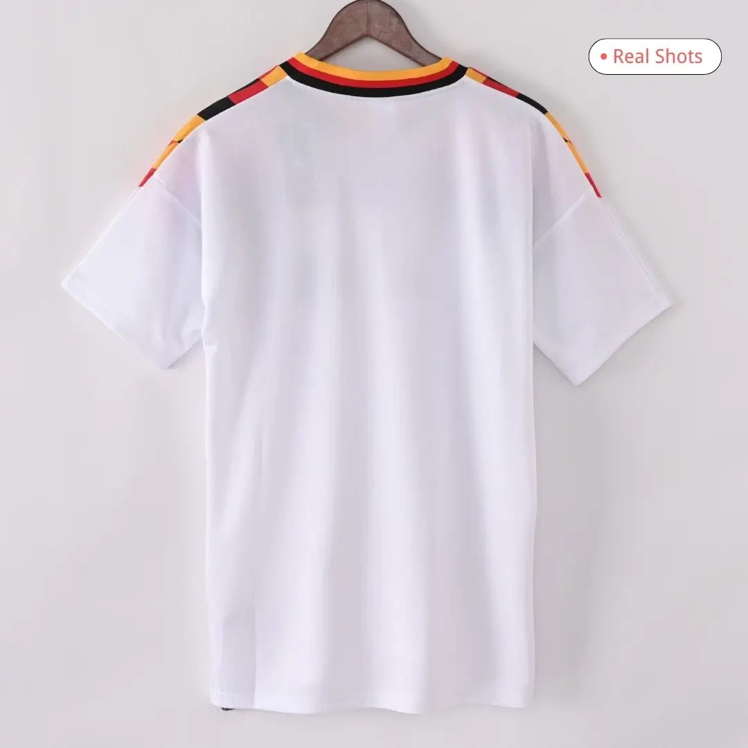 Camiseta de fútbol retro local de KLINSMANN #18 Alemania 1994