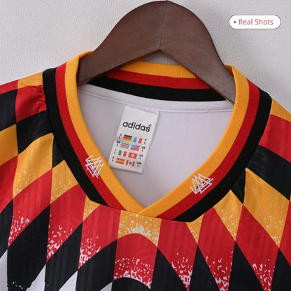 Camiseta de fútbol retro local de KLINSMANN #18 Alemania 1994