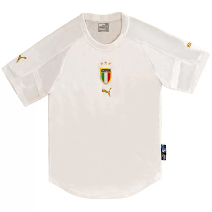 Camiseta de fútbol retro de visitante de Italia 2004