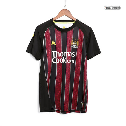 Camiseta de fútbol retro de visitante del Manchester City 2008/09 de RICHARDS #2