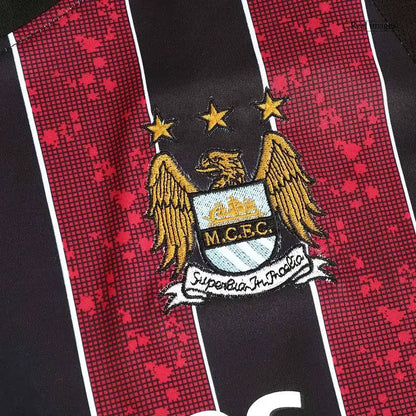 Camiseta de fútbol retro de visitante del Manchester City 2008/09 de RICHARDS #2