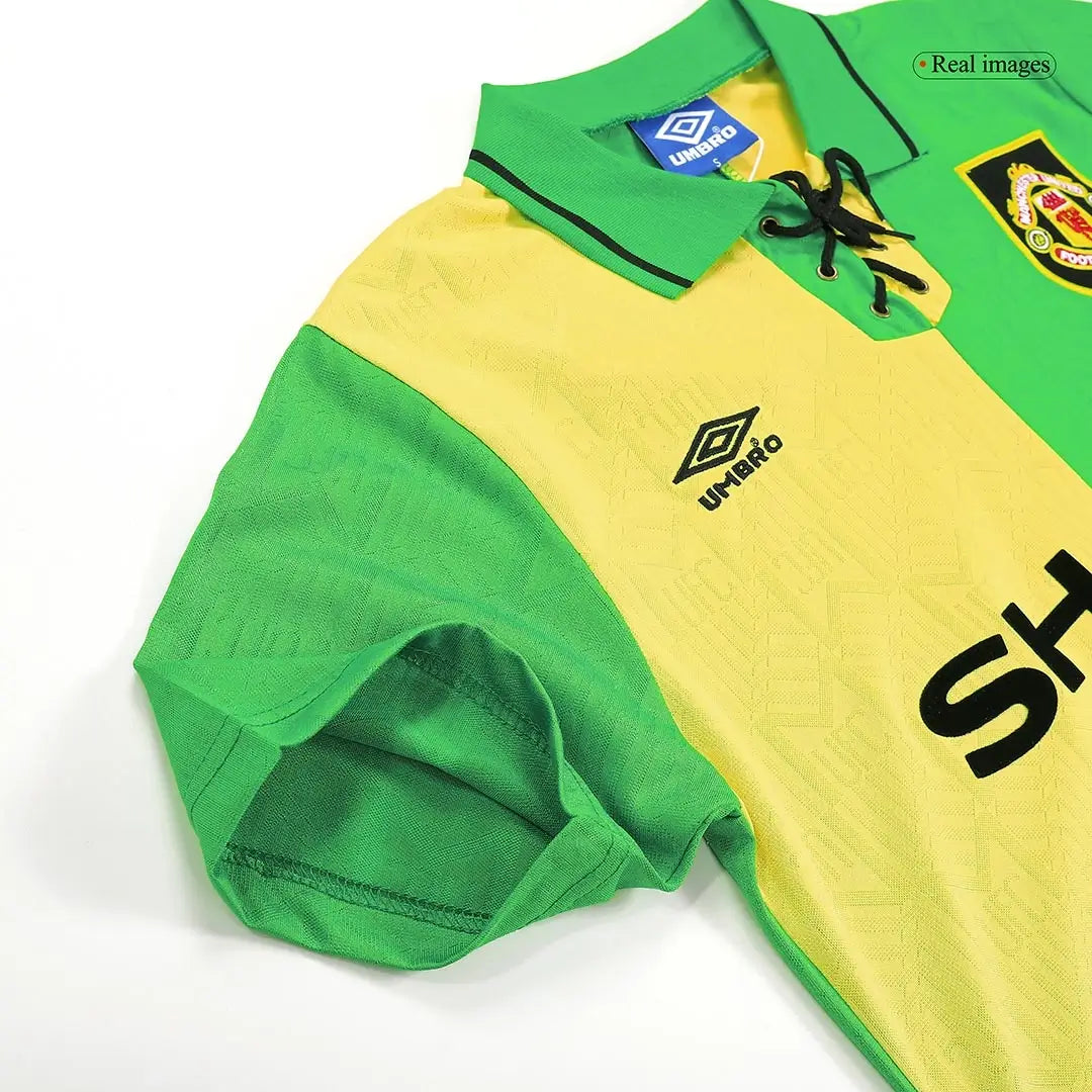 Camiseta de fútbol retro de visitante del Manchester United 1992/94