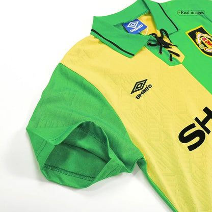 Camiseta de fútbol retro de visitante del Manchester United 1992/94