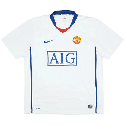 Camiseta retro de visitante del Manchester United 2008/09 de Ronaldo #7