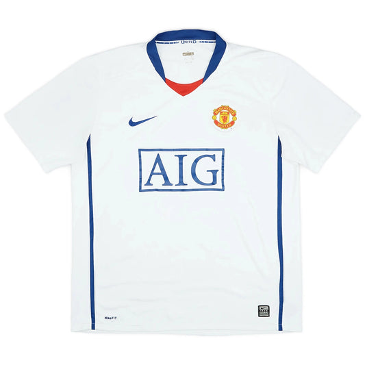 Maillot de football rétro Manchester United extérieur 2008/09