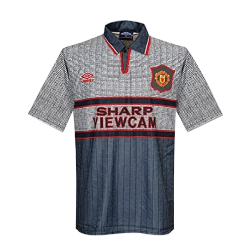 Camiseta de fútbol retro de visitante del Manchester United 1995/96