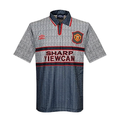 Camiseta de fútbol retro de visitante del Manchester United 1995/96