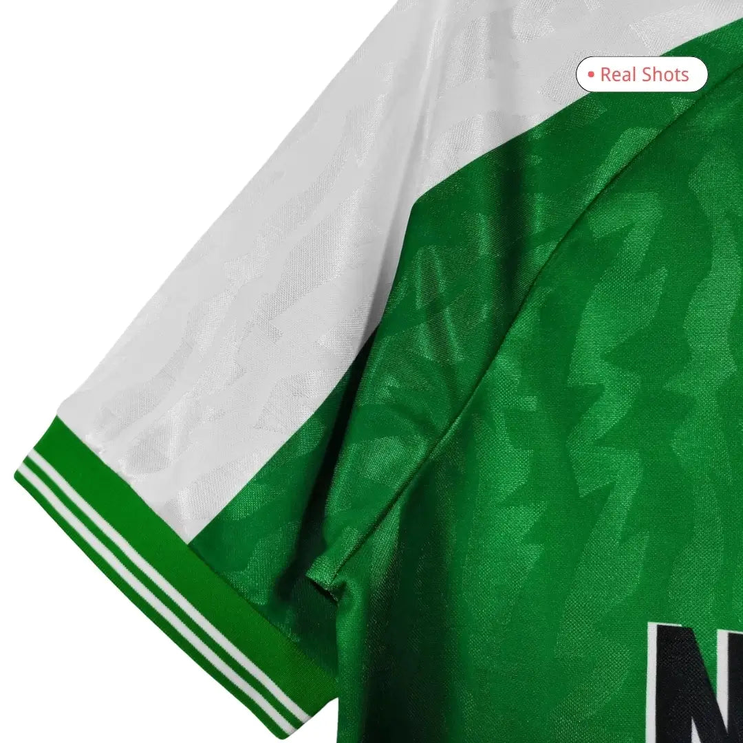 Camiseta retro de fútbol local de Nigeria 1996