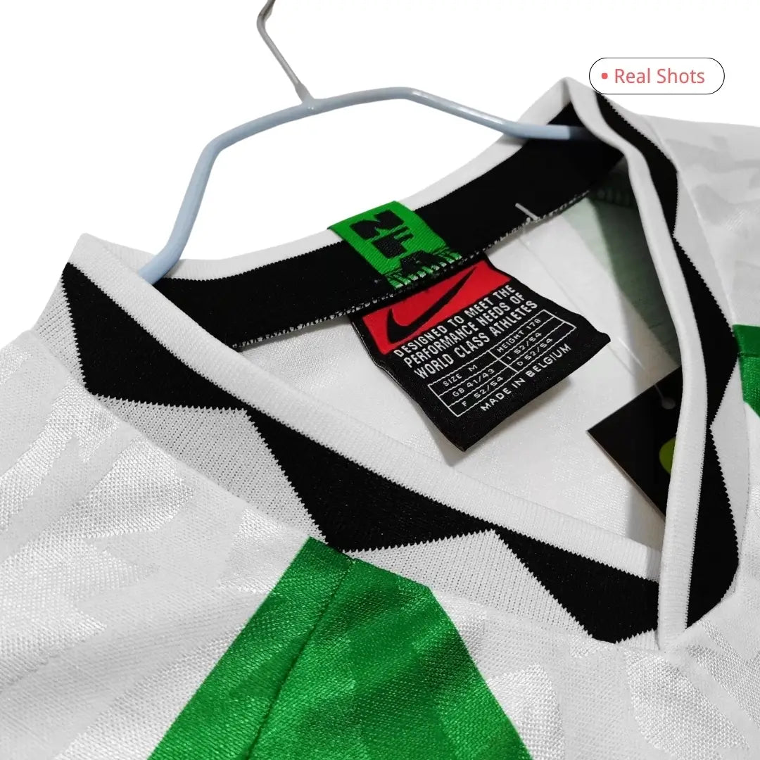 Camiseta retro de fútbol local de Nigeria 1996