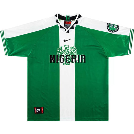 Maillot domicile rétro du Nigeria 1996