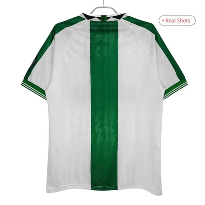 Camiseta retro de fútbol de visitante de Nigeria 1996