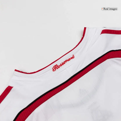 Camiseta de fútbol retro de manga larga de visitante del AC Milan 2006/07