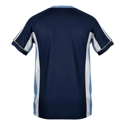 Camiseta retro de fútbol visitante de Argentina 1998 para hombre