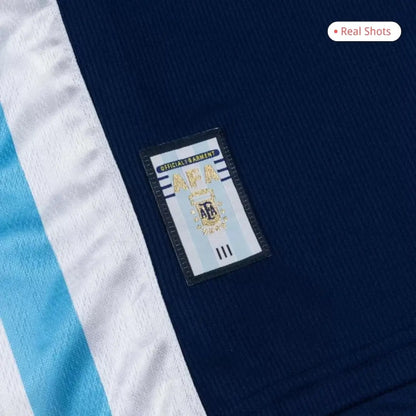 Camiseta retro de fútbol visitante de Argentina 1998 para hombre