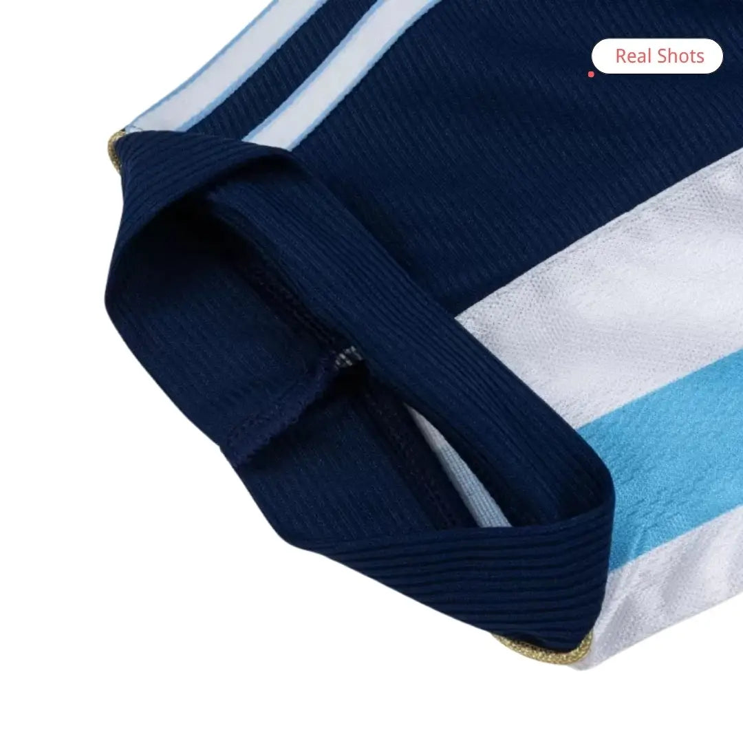 Camiseta retro de fútbol visitante de Argentina 1998 para hombre