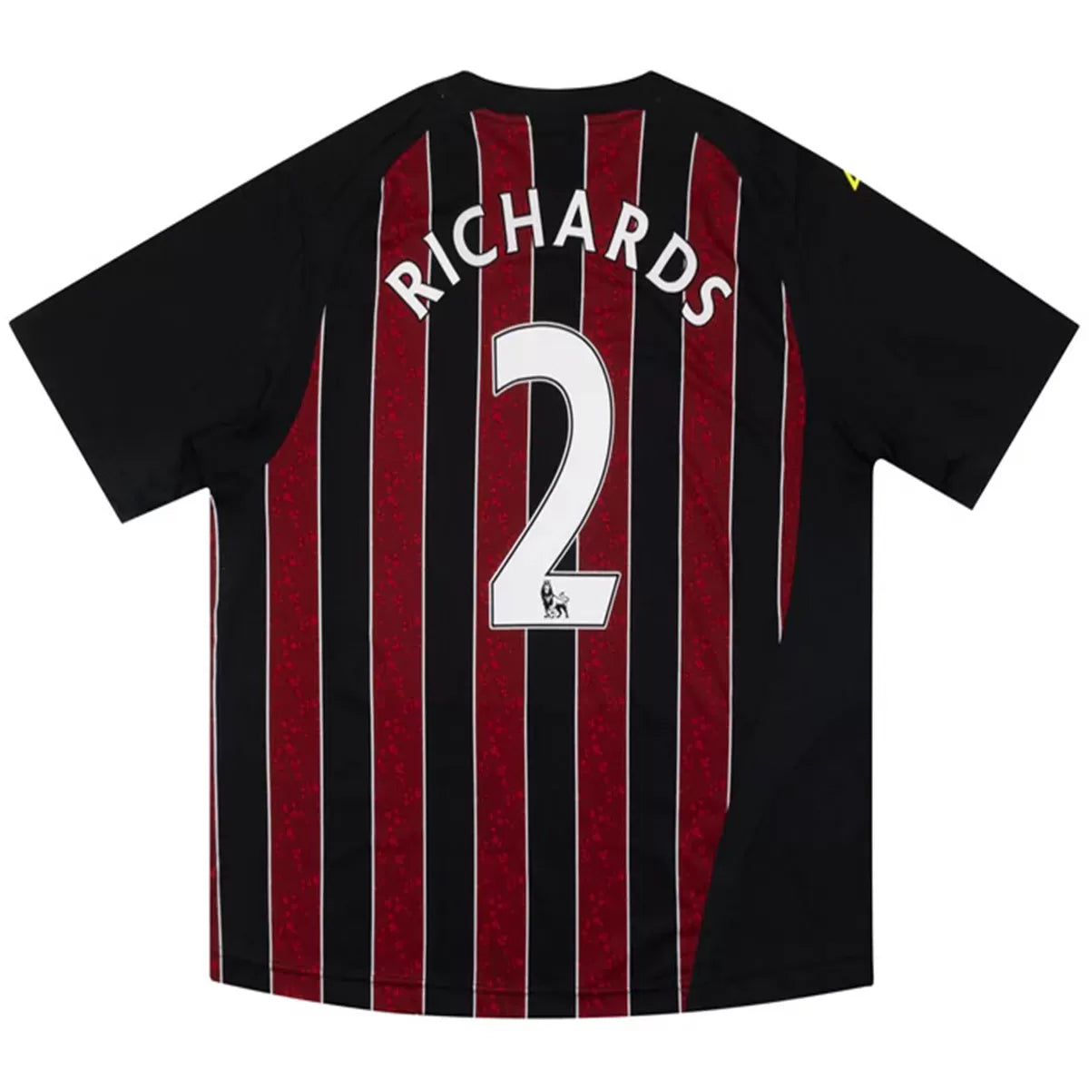 Camiseta de fútbol retro de visitante del Manchester City 2008/09 de RICHARDS #2