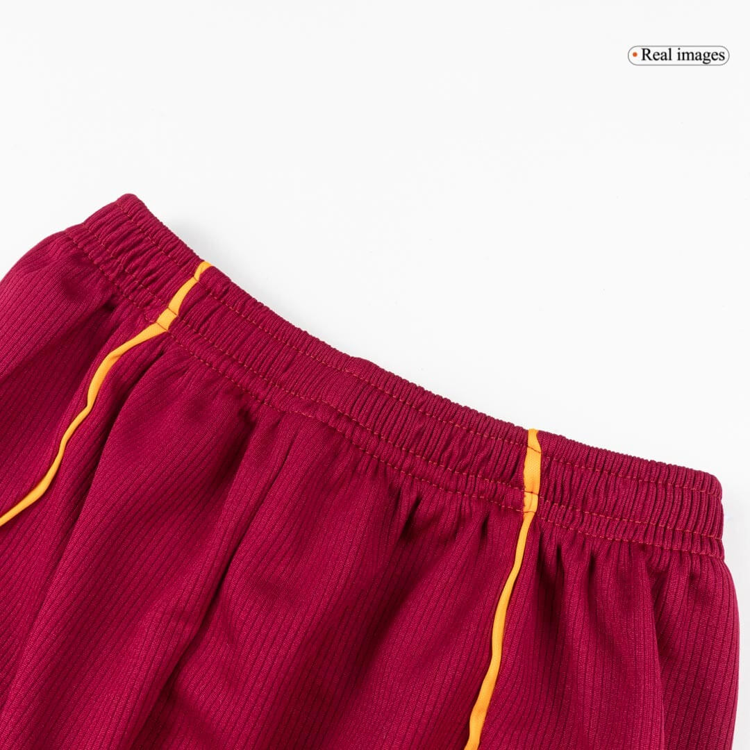 Equipación infantil de fútbol de la Roma para la temporada 2025/26 - Camiseta + Pantalón corto