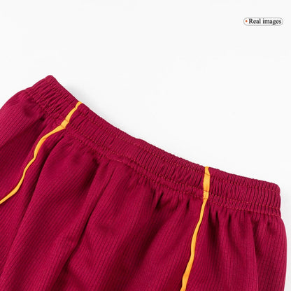 Equipación infantil de fútbol de la Roma para la temporada 2025/26 - Camiseta + Pantalón corto