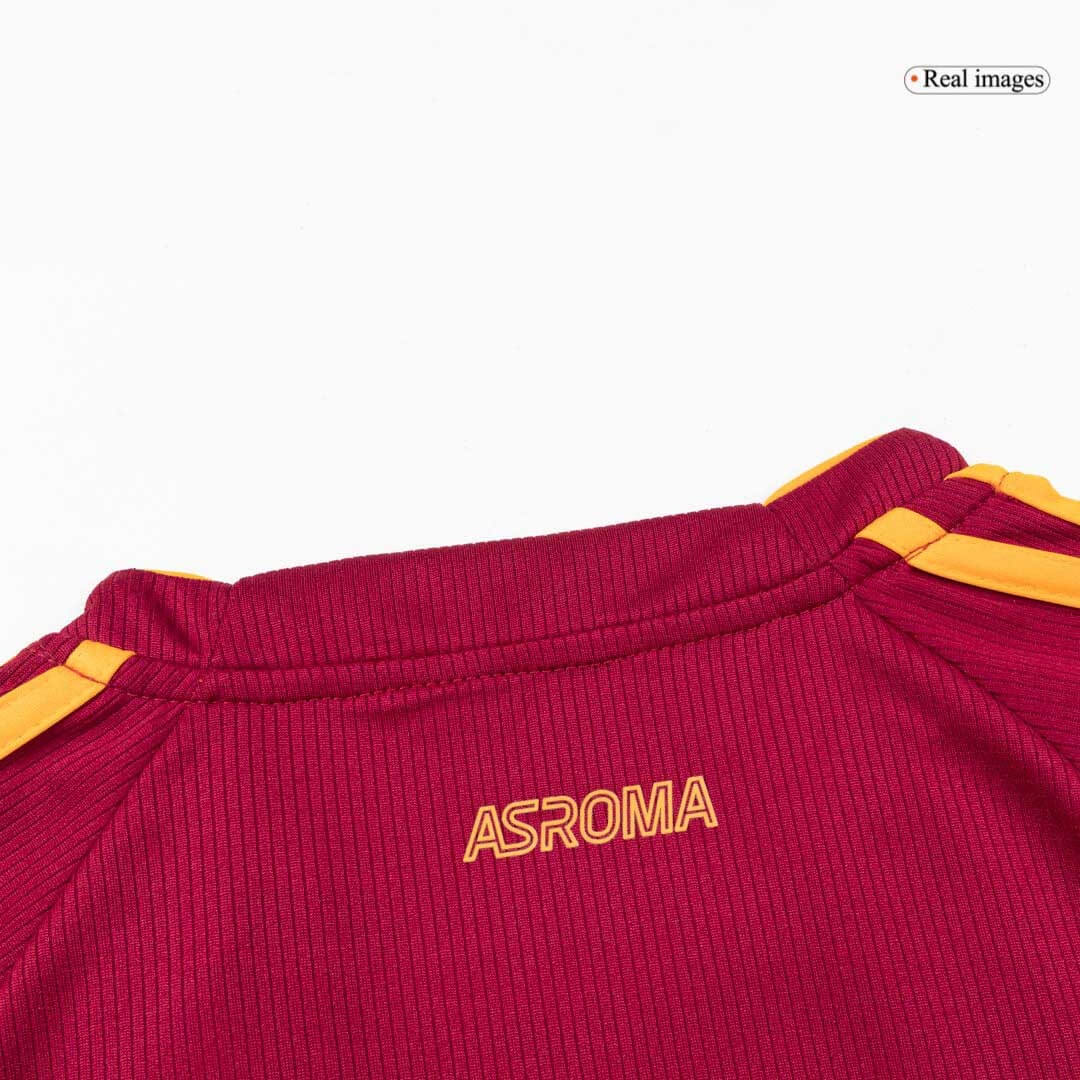 Equipación infantil de fútbol de la Roma para la temporada 2025/26 - Camiseta + Pantalón corto