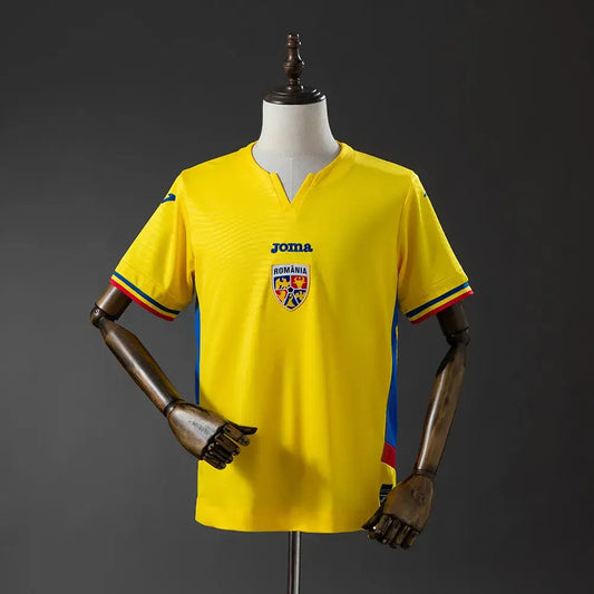 Maillot domicile de la Roumanie pour la Coupe du Monde 2026