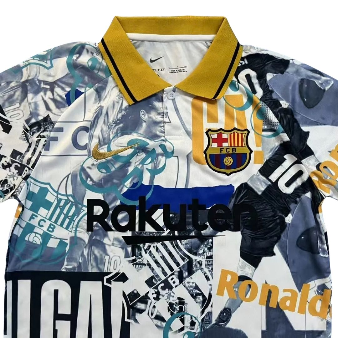Ronaldinho Barcelona Special Soccer Jersey 2025