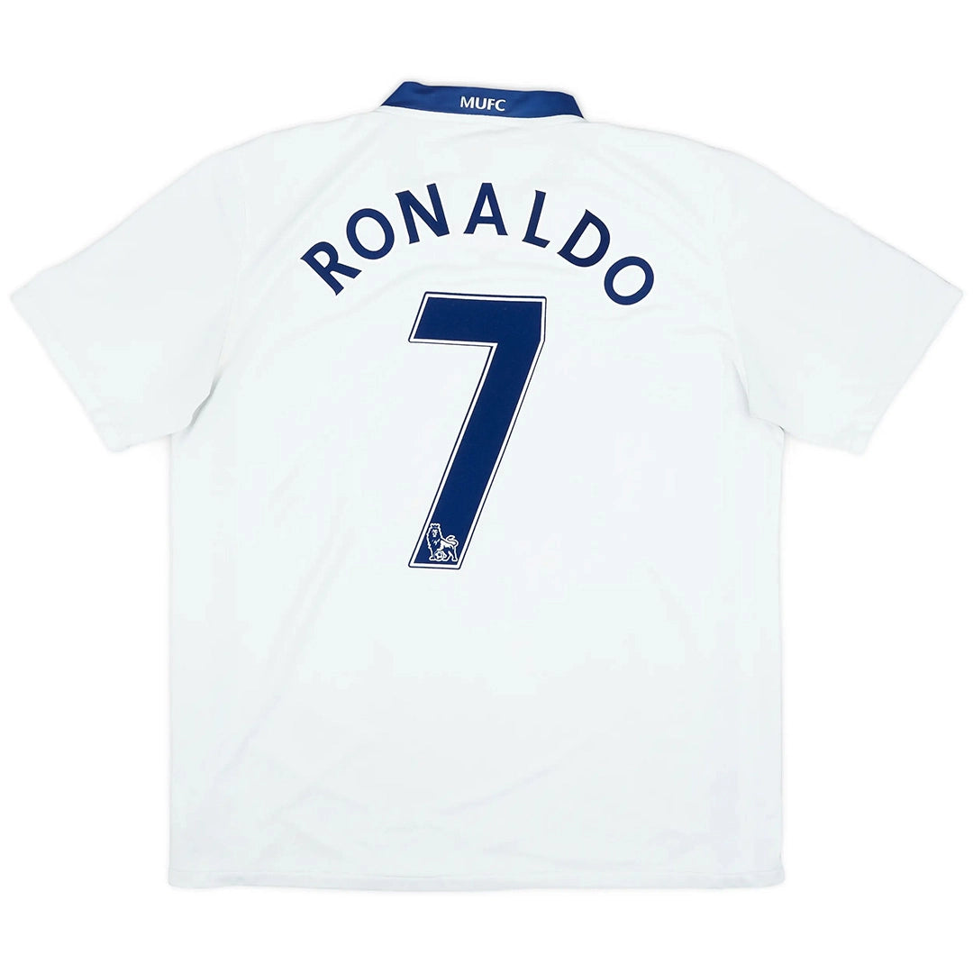 Camiseta retro de visitante del Manchester United 2008/09 de Ronaldo #7