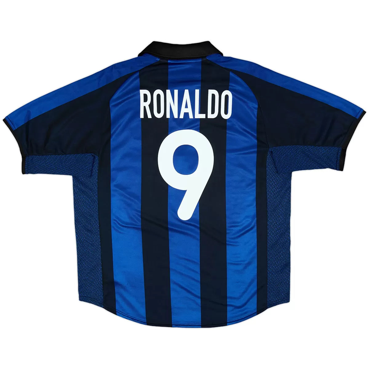 Camiseta de fútbol retro de Ronaldo #9 Inter de Milán 2001/02 local
