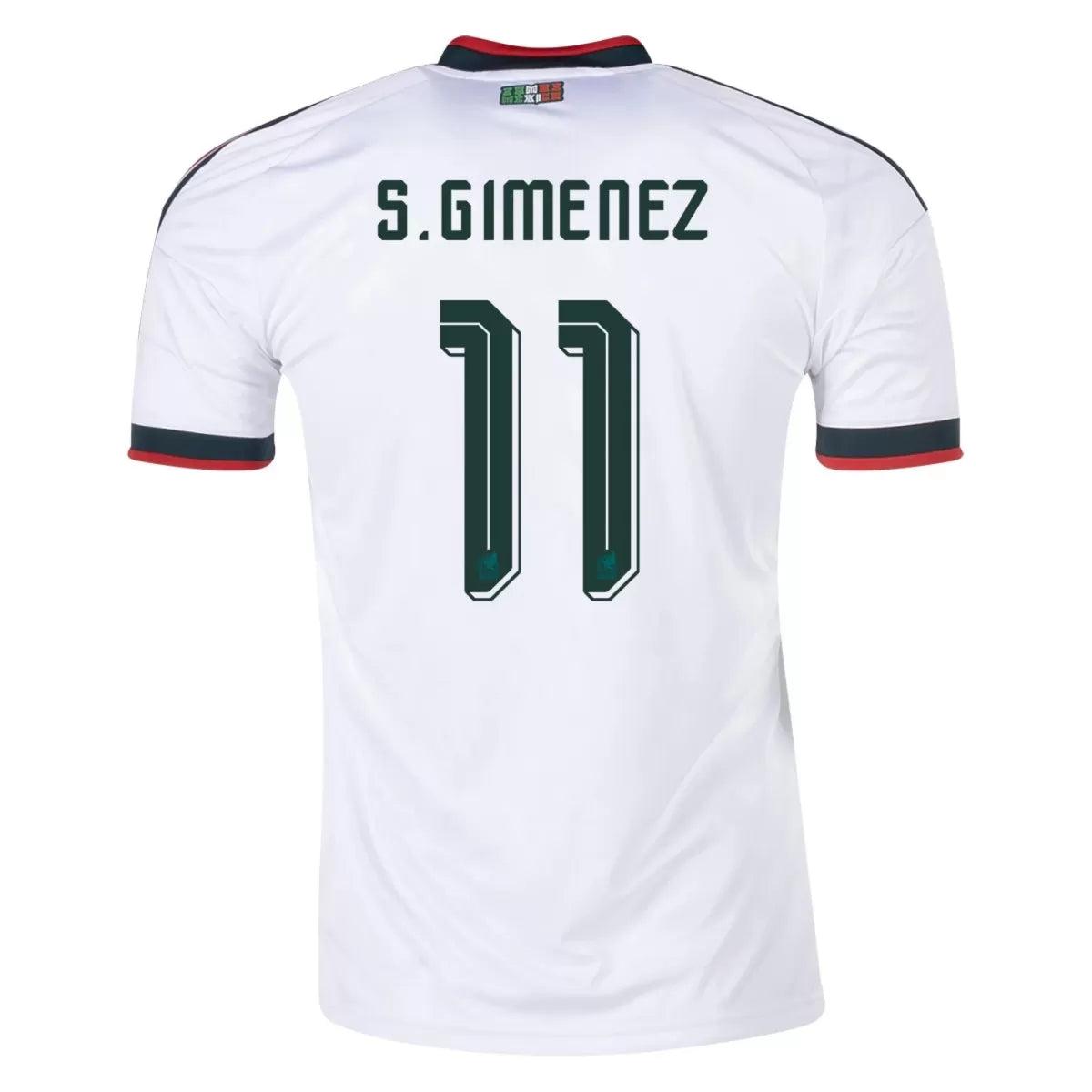 Camiseta de fútbol S. GIMENEZ #11 México Visitante Mundial 2026