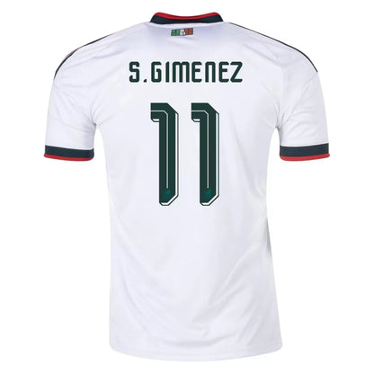 Camiseta de fútbol S. GIMENEZ #11 México Visitante Mundial 2026