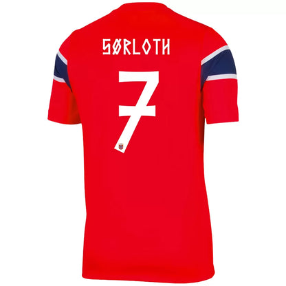 Camiseta de fútbol SØRLOTH #7 de Noruega, Mundial 2026