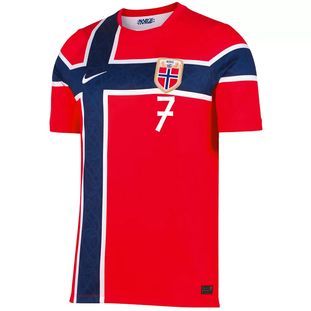 Camiseta de fútbol SØRLOTH #7 de Noruega, Mundial 2026