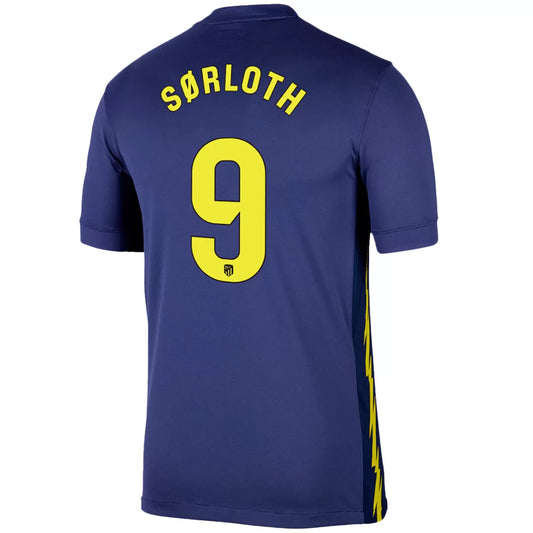 SØRLOTH #9 Atletico Madrid Away Soccer Jersey 2025/26
