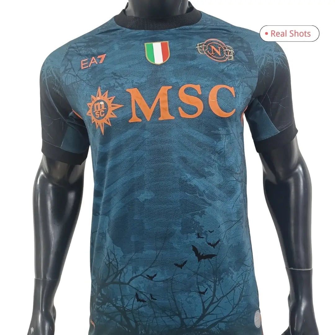Camiseta de fútbol del Napoli para Halloween 2025/26, edición especial